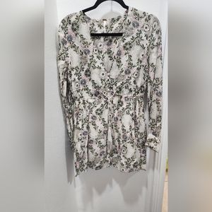 FREE PEOPLE Stealing Fire Green Dress